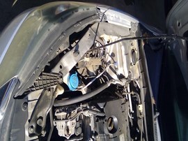 2014 HONDA ACCORD, SILVER, LX MODEL, 2.4L, AT.   A25201